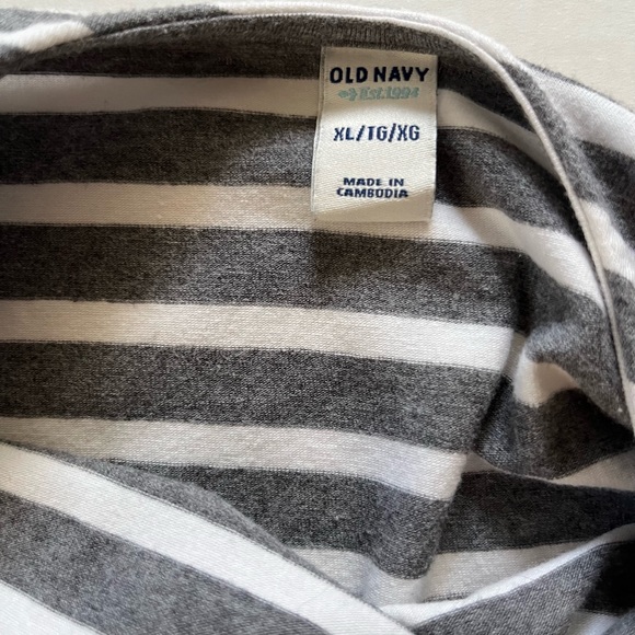 Old Navy striped dress, Sz XL - Picture 5 of 7